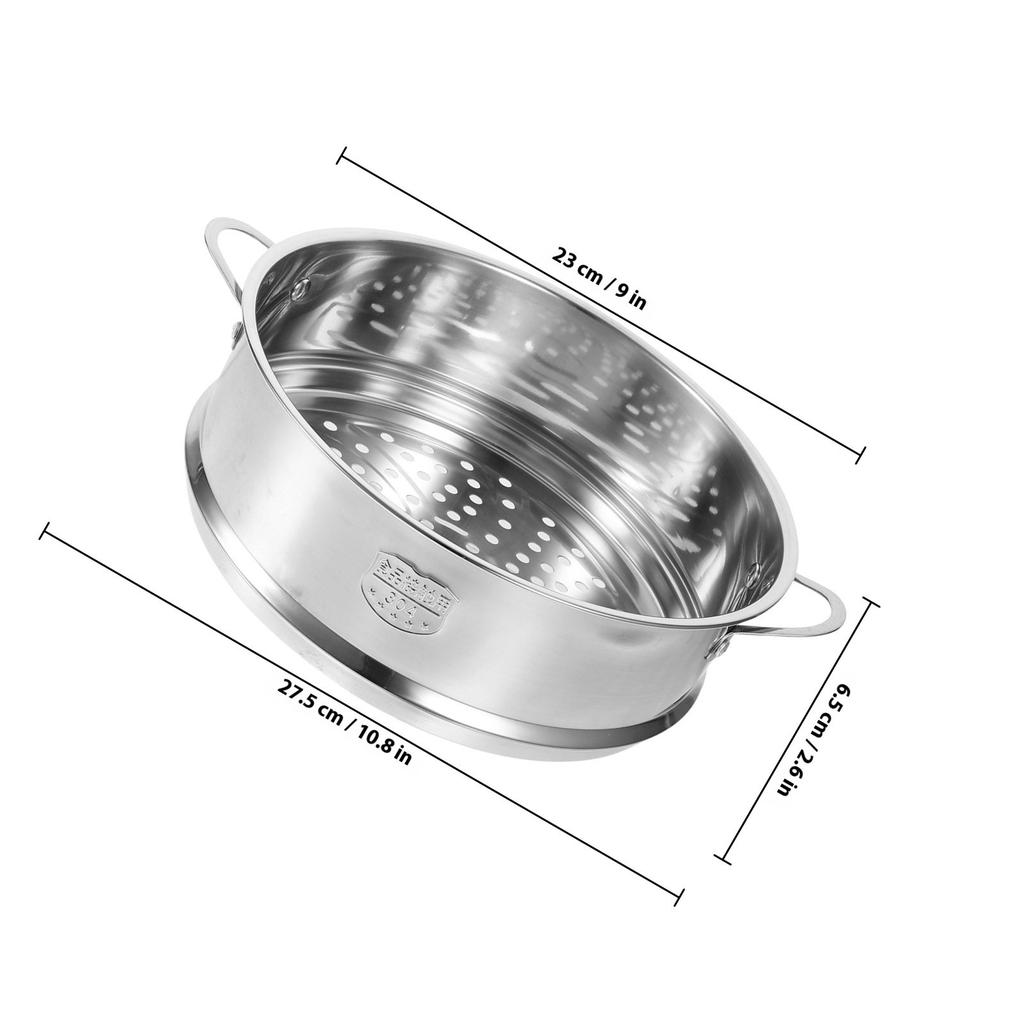 Stainless Steel Steamer Basket Lightweight Multi-Functional Food Steamer Reusable Household Kitchen Supplies Kitchen Supplies