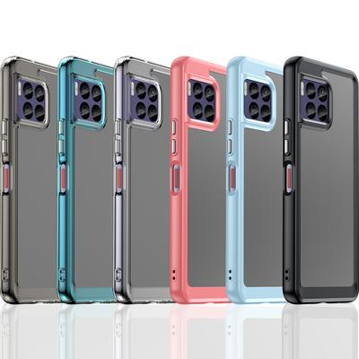 New Shockproof Transparent Colorful TPU Case for T-Mobile Revvl 7 Pro Protective Cover Clear Fundas Hülle Coque Shell Capa