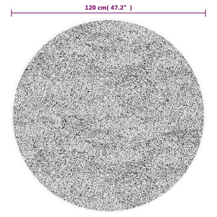 VidaXL Washable Multicolored Rug Ø 120 Cm Non-slip 136584