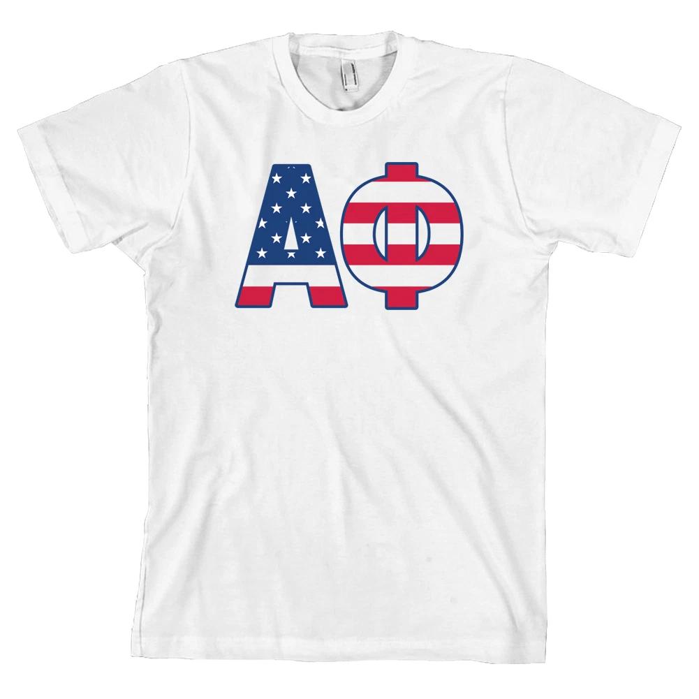 Alpha Phi Bella + Canvas T Shirt USA Letter Top A Phi *ALL SIZES* S