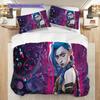 Fantasy Warriors Emblem Bedding (1 * duvet cover + 2 * pillowcase, without core) 2D Flat Duvet cover and pillowcase Soft and comfortable Bedding set