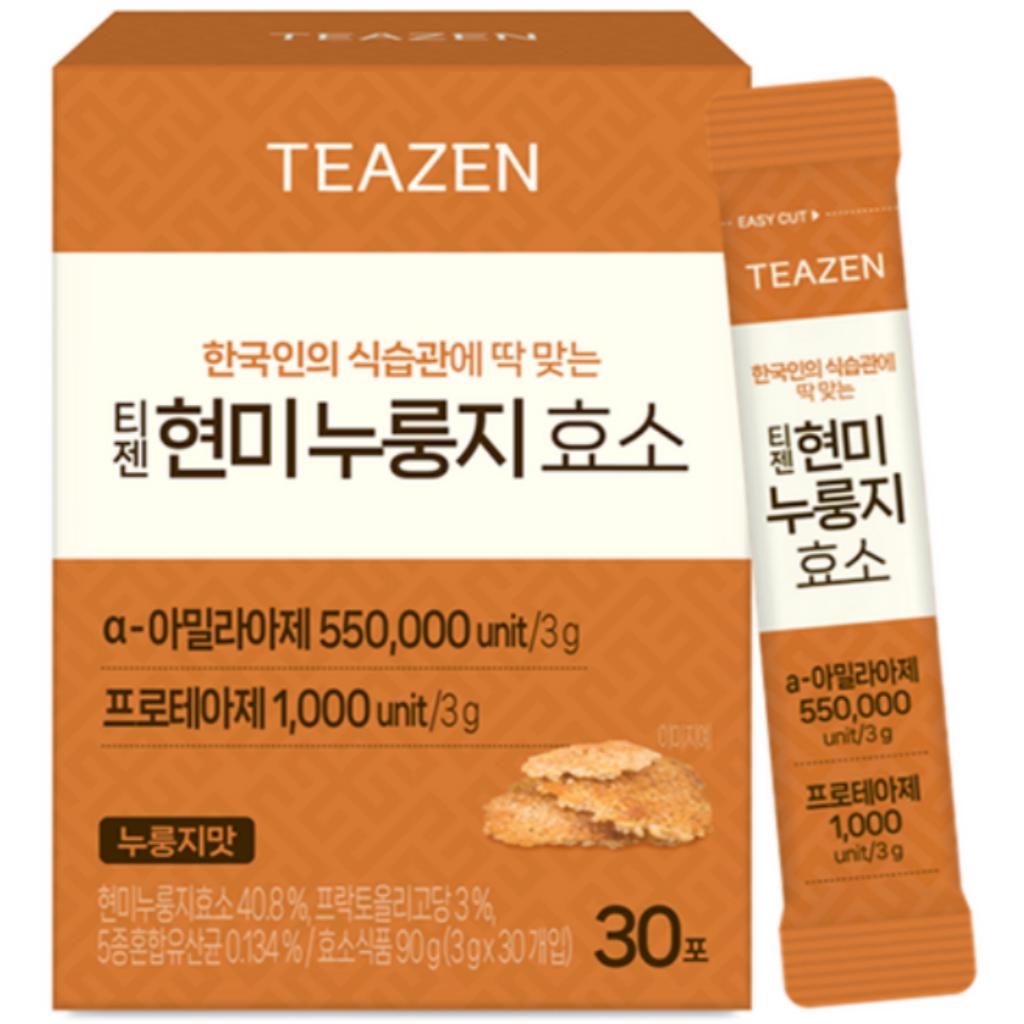 

[TEAZEN] Brown Rice Nurungji Enzyme Powder 90g(3gX30EA)