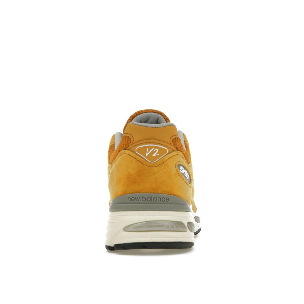 New Balance 991v2 Made In England Brights Revival Pack - Yellow Men Sneakers Silver Alloy U991YE2