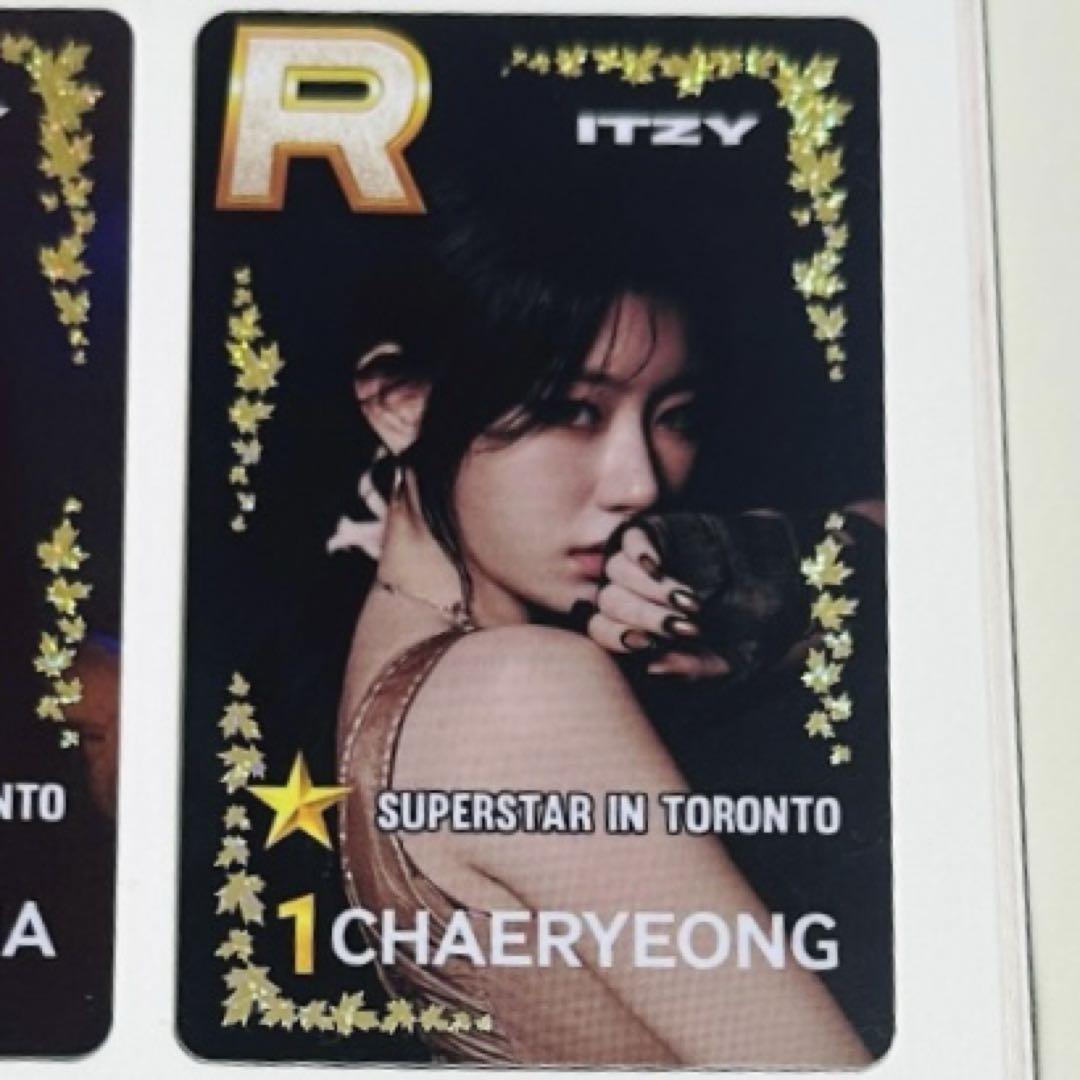 

[USED] ITZY Chaeryeong Superstar SSJYP Toronto Exclusive Trading Card