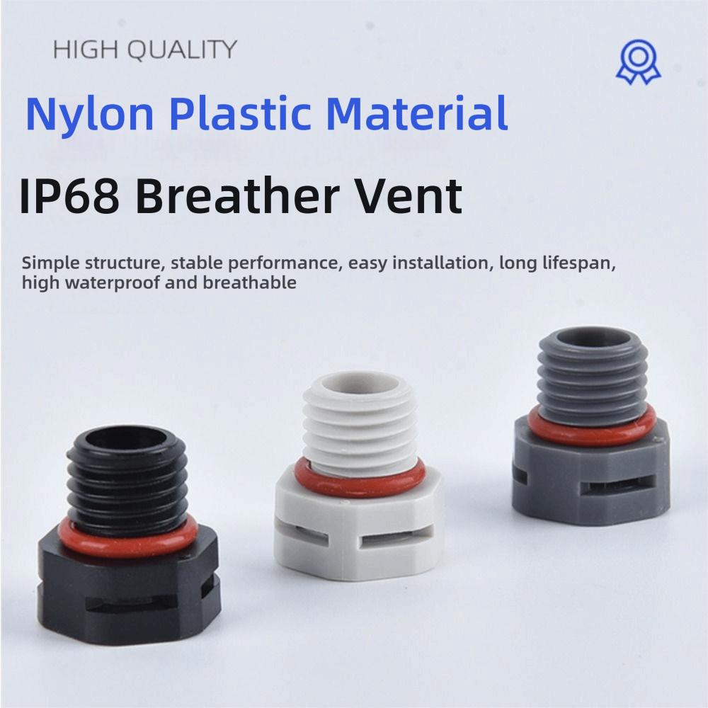 M12x1.5 Breather Valve Nylon Air Vent New Pressure Reducing Valve