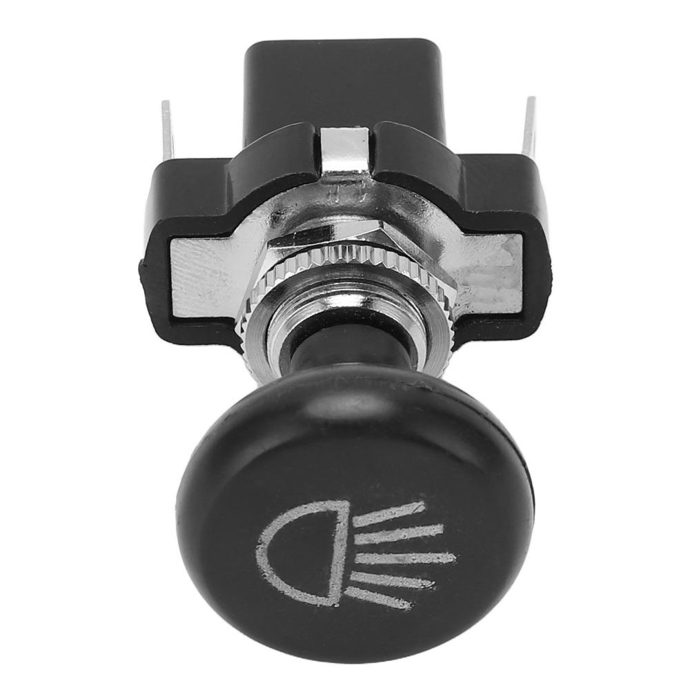 Replacement 4034 Golf Cart Switch Black 12V Headlight Switch Push Pull Type Push Pull Switch for Club Car/EZGO Golf Cart