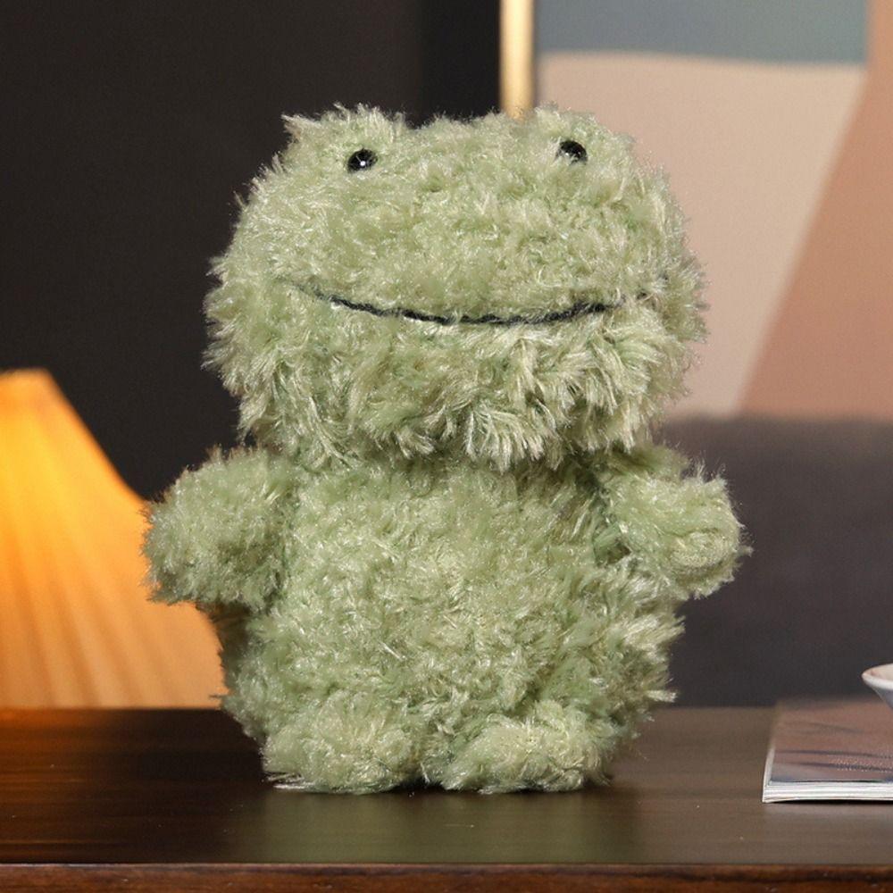 Fluffy Hair Animals Penguin Plush Toy Penguin Frog Stuffed Toys  Kids Playing Supplies