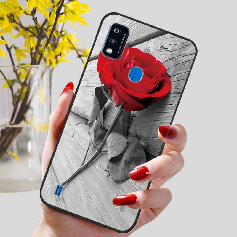 For ZTE Blade A51 Case Lovely TPU Silicone Soft Phone Cover for ZTE Blade A51 / A71 Protect Bumper Cover On BladeA51 A 51 Cute