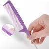 Hair Metal Tail Combs Pointed Plastic Parting Combs for Women Girls for Curly Braiding Heat Resistant Styling Tool