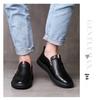 Stylish Winter Business Casual Leather Shoes for Middle-Aged Men