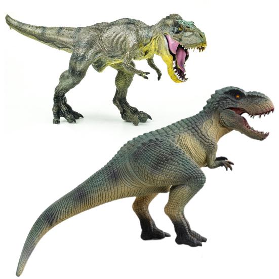 דינוזאור טירנוזאור רקס צעצוע פעולה מודל דינו ריאליסטי עם לסת ניתנת להזזה צעצועון T-Rex ידידותי לסביבה לילדים משחק דמיוני חינוך