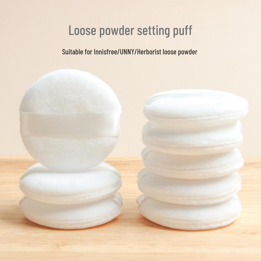 Crystal Super Soft Flocking Loose Powder Puff