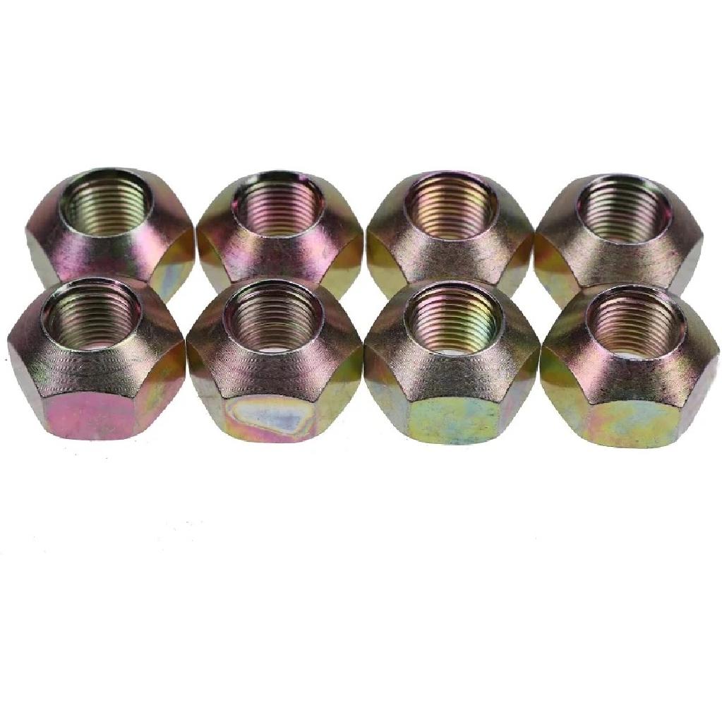 8X Felgenmutter Radmutter 6564669 & 8X Felgenbolzen Radbolzen 6709170 Set passt für Bobcat 751 753 763 773 863 873 883 863 S150 S160 S175