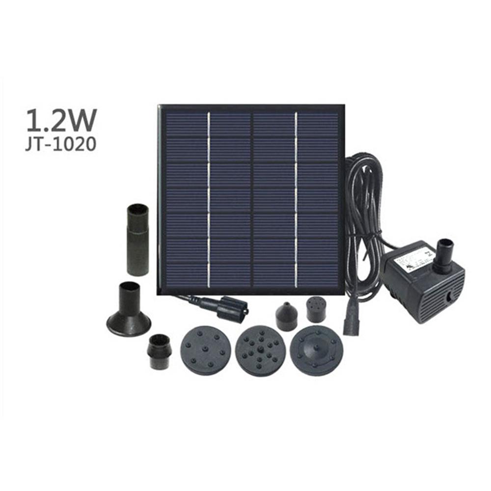 Solar Water Pump Solar Garden Fountain Solar Panel Powered Water Fountain Pool Pond Garden Water Sprinkler Sprayer