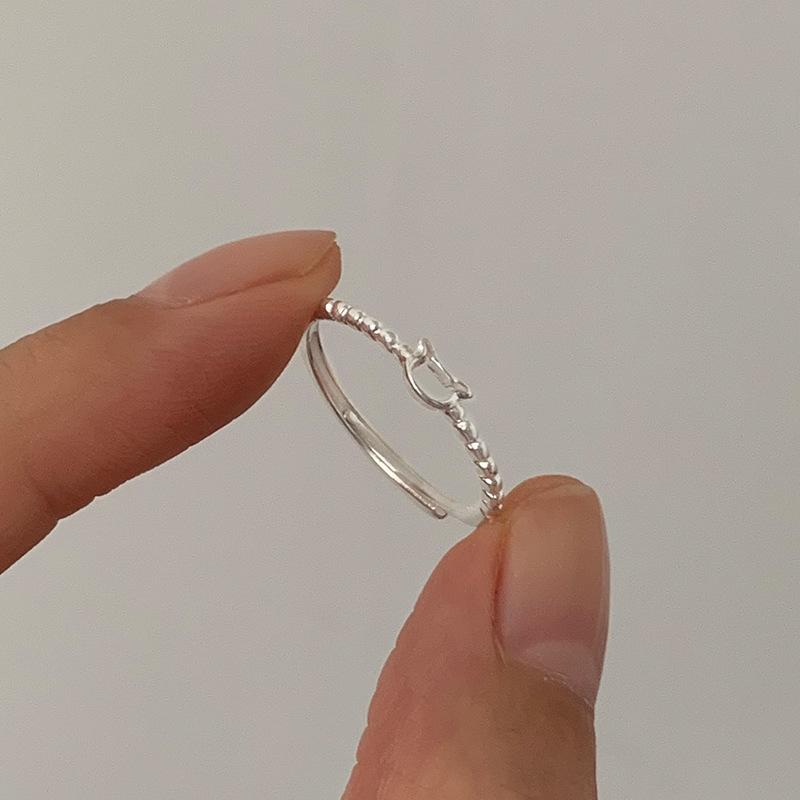 

Highend Stylish Copper Love Pearl Ring For Women With Unique Geometric Shapes And Colors J5938