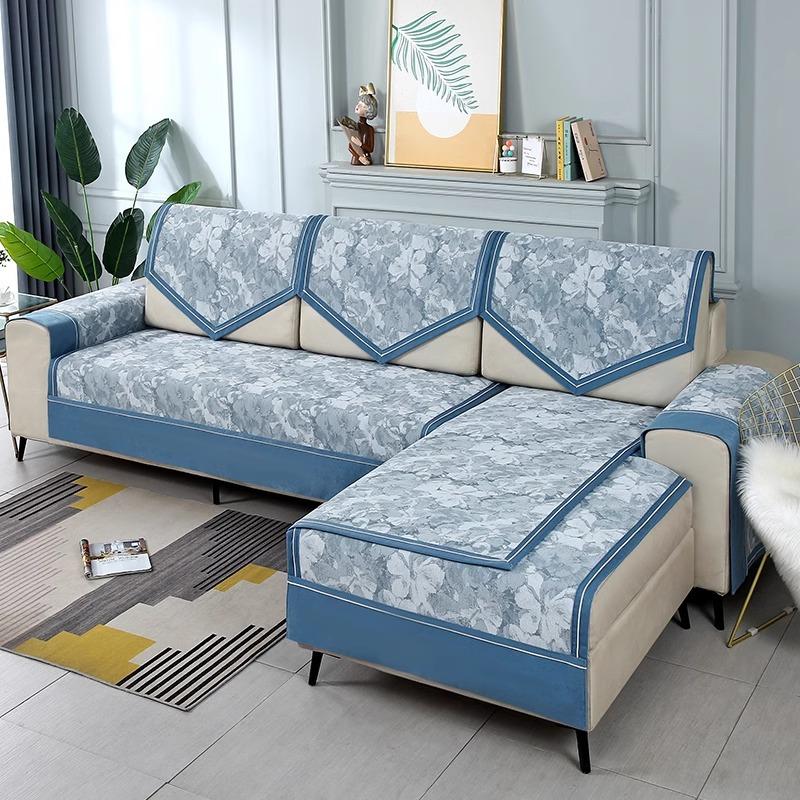 

Полотенце-чехол для подушки дивана универсально для всех сезонов, нескользящее, высококачественная подушка сиденья, простая кожа, чехол-накидка для дивана, полотенце для спинки, накидка 90*90cm