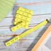 10Pcs Double Scale Soft Tape Measure Yellow Tailor Cloth Ruler  For Weight Loss