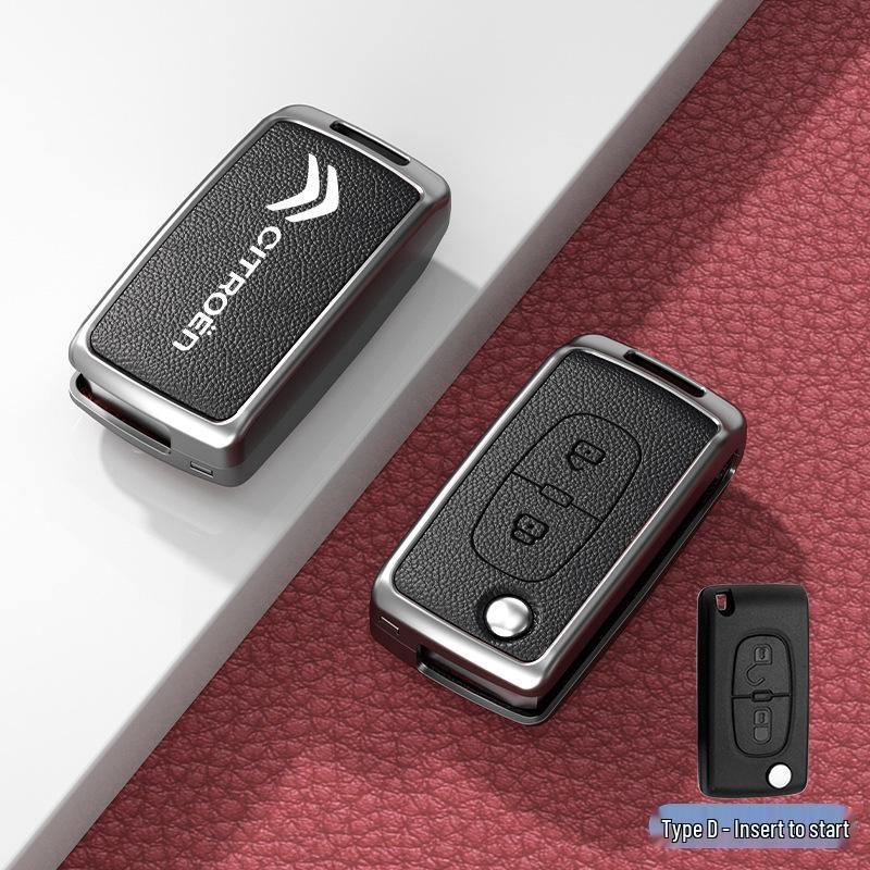 Car Key Cover & Buckle for Citroen C3XR, C4L, Tianyi, C5, C4 Sega, Elysee, C6 Models