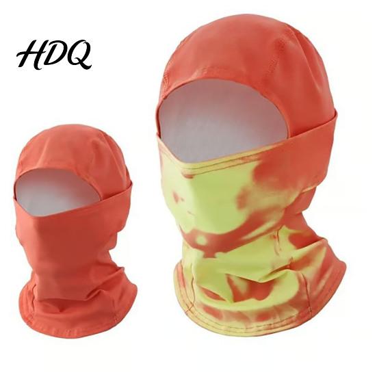 Color Changing Face Shield Unisex Heat Reactive Balaclava Color-Changing Full Hood Mask for Wind Resistant Winter Windproof Neck Gaiter Ski