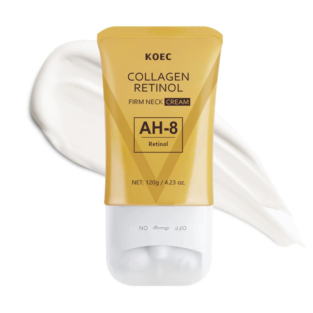 KOEC Collagen Peptide Electric Eye Cream Moisturizing Anti-Wrinkle Firming Eye Serum Massager 0.53oz