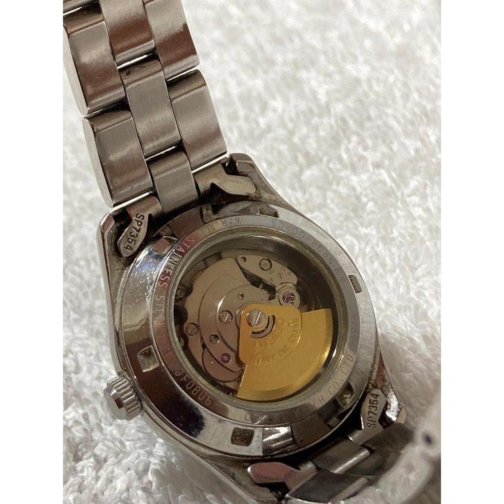 Used [ORIENT STAR] Automatic Winding 21 Jewels Blue Dial Ladies