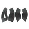 Microfiber Leather Car Interior Door Armrest Panel Protective Cover For Skoda Octavia 2007 2008 2009 2010 2011 2012 2013