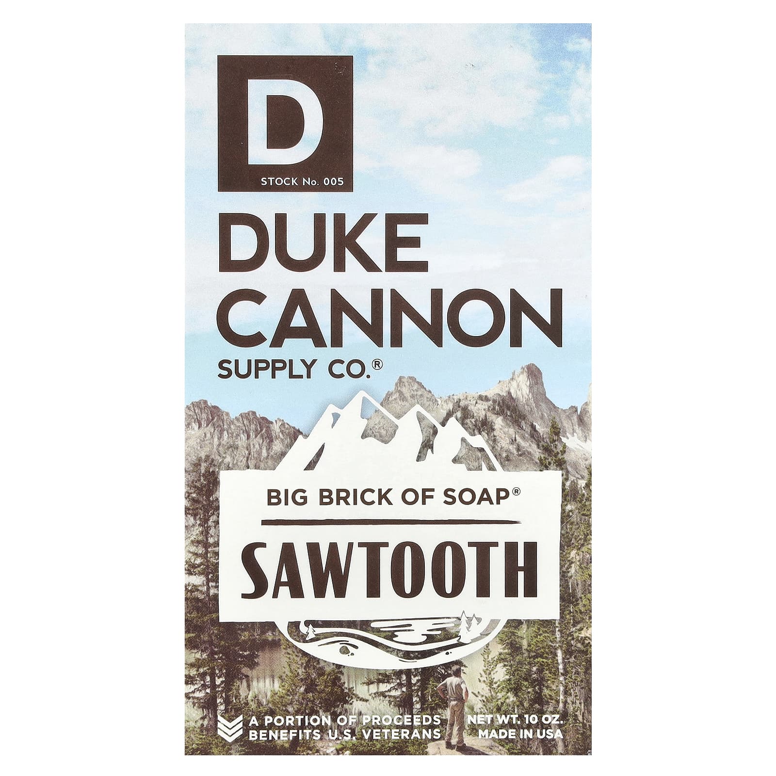 

Duke Cannon Supply Co., Big Brick of Bar Soap®, Sawtooth, 10 oz.
