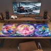 Super Brothers Color Mouse Pad Large Gaming Table Cushion Non-slip Laptop Tablet Big Mousepad XXL Mat Mini PC Playmat With Lock edge