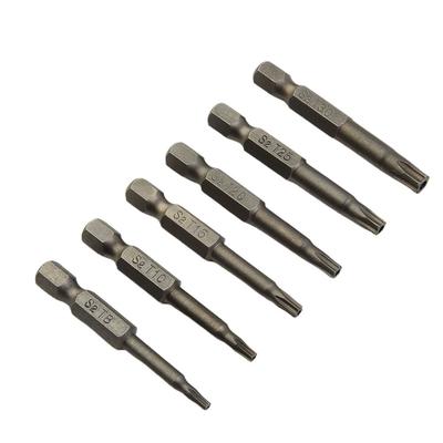50mm Schraubendreherbits 6,35mm Schaft Ausrüstung Magnetisch