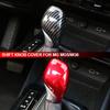 Car Gear Shift Knob Head Decorative Cover Auto Gear Shift Knob Trim Stickers For MG 6 MG5 MG6 HS ZS Interior Accessories