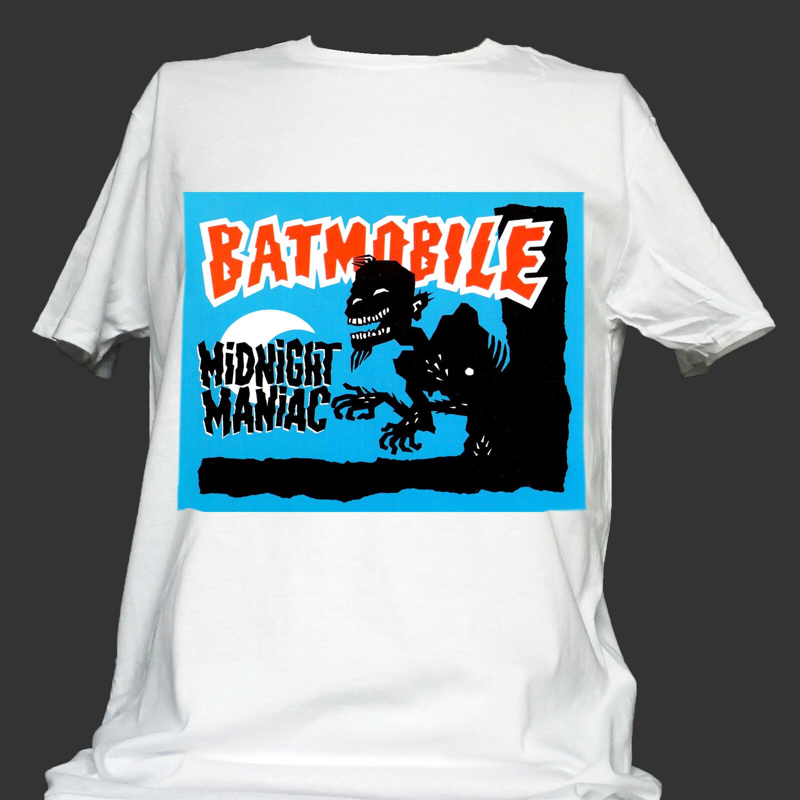 BATMOBILE PSYCHOBILLY PUNK ROCK T-Shirt Mens Womens Tees Top unisex S-3XL XL