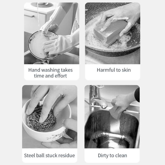 Electric Cleaning Brush Cordless Rechargeable Scrubber Motor Overload Safety Kitchen Cleaning Brush Home Cleaning Tool