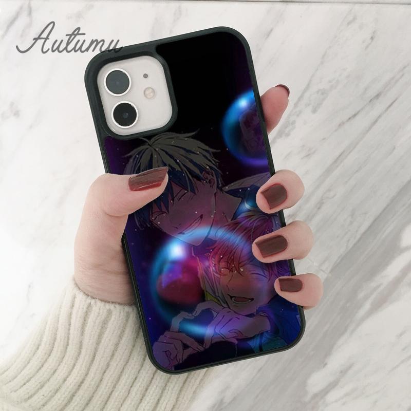 Dárek Anime Pouzdro na telefon pro iPhone 11 12 13 14 Pro Max mini X XR XS SE 2020 5 5s 6 6S 7 8 Plus Samsung Galaxy S21 S22 Kryt skořepina