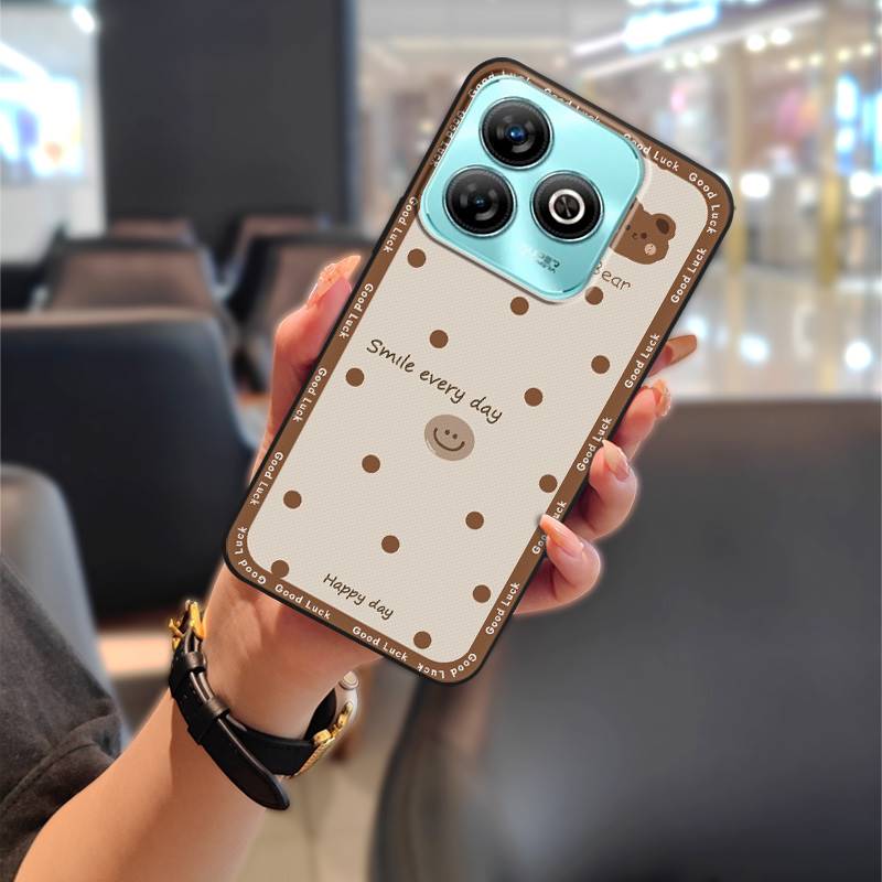 Shockproof Protective Phone Case For ZTE Blade A75 4G/Z2359 Full wrap Anti-dust Back Cover Cute TPU Fashion Design