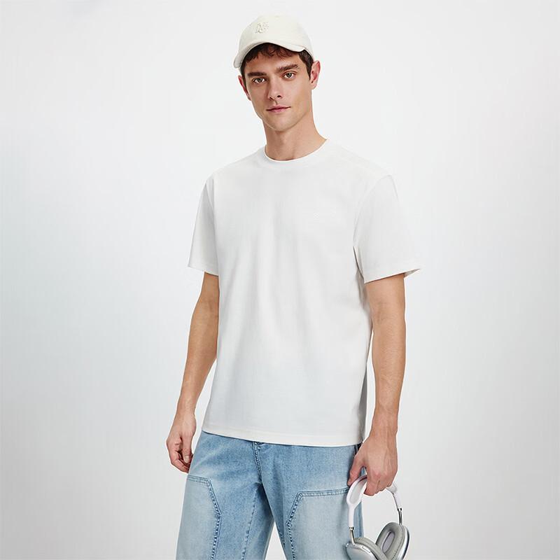 Navigare Men's Cooling Business Casual Round Neck T-Shirt