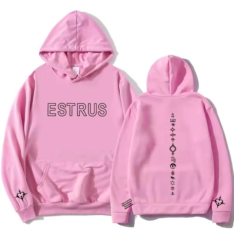 2026 Vintage Printed Sweatshirt Tove Lo ESTRUS Hoodies Long Sleeve Fleece Hooded Sweatshirts Graphic Merch Casual Soft Unisex