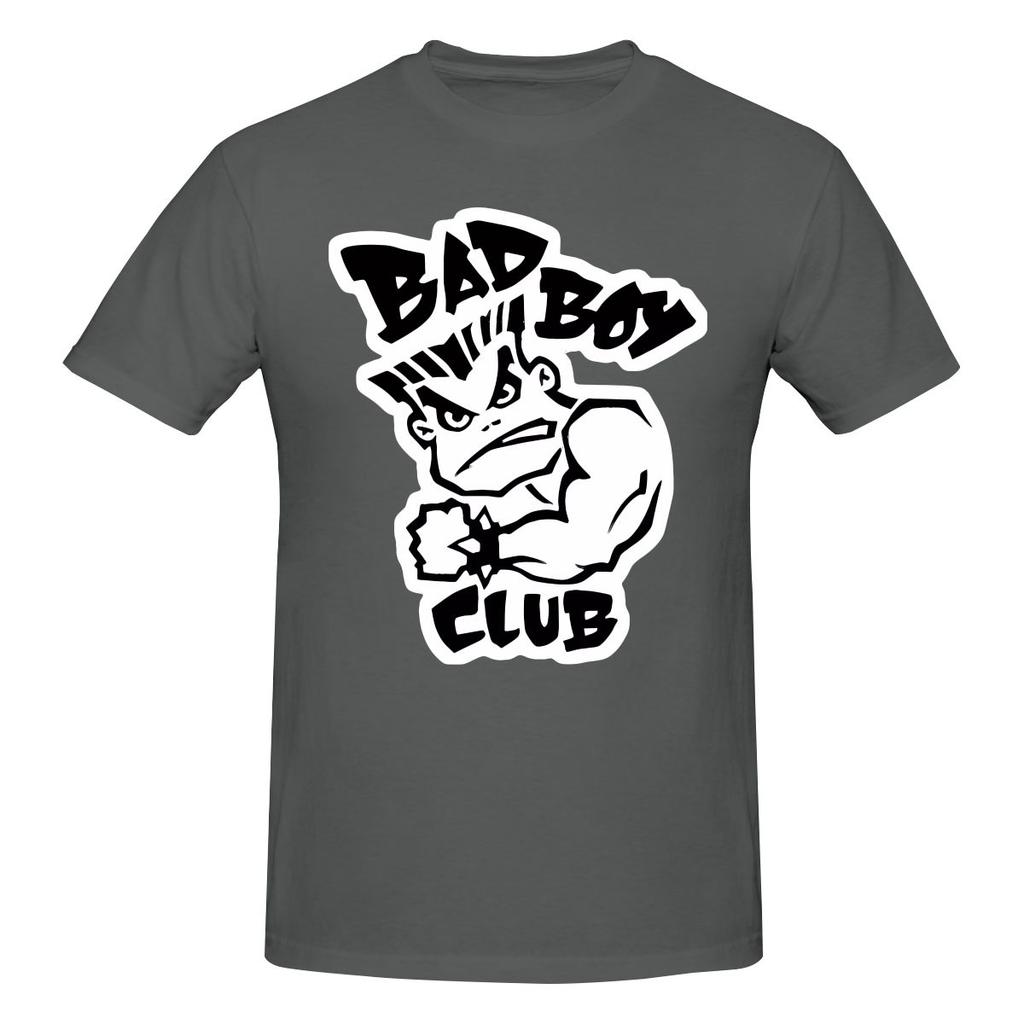Bad Boy Club Vintage Bmx Logo Basic T-shirt Minimalistische Stijl Rijke Kleur Katoenen T-shirt