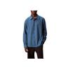 Comfortable Button Fashion Versatile Casual Long Sleeve Shirt Men Shirts 4LD119G-ROC