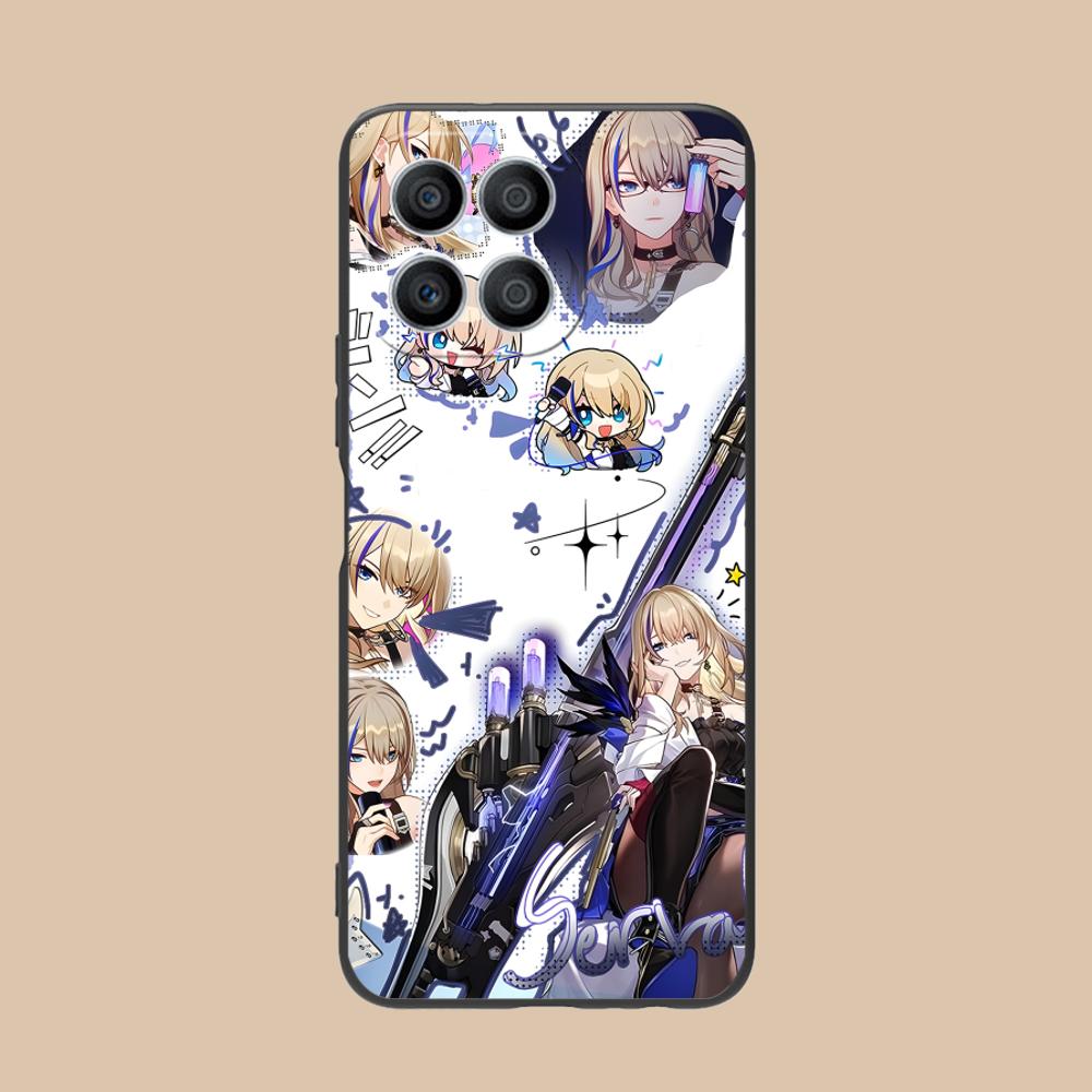HSR Serval Matte TPU Mobile Phone Case for Honor 90 80 70 60 50 30 20 10 9 8 7 Pro S SE Lite 5G Colorful Printing Cover