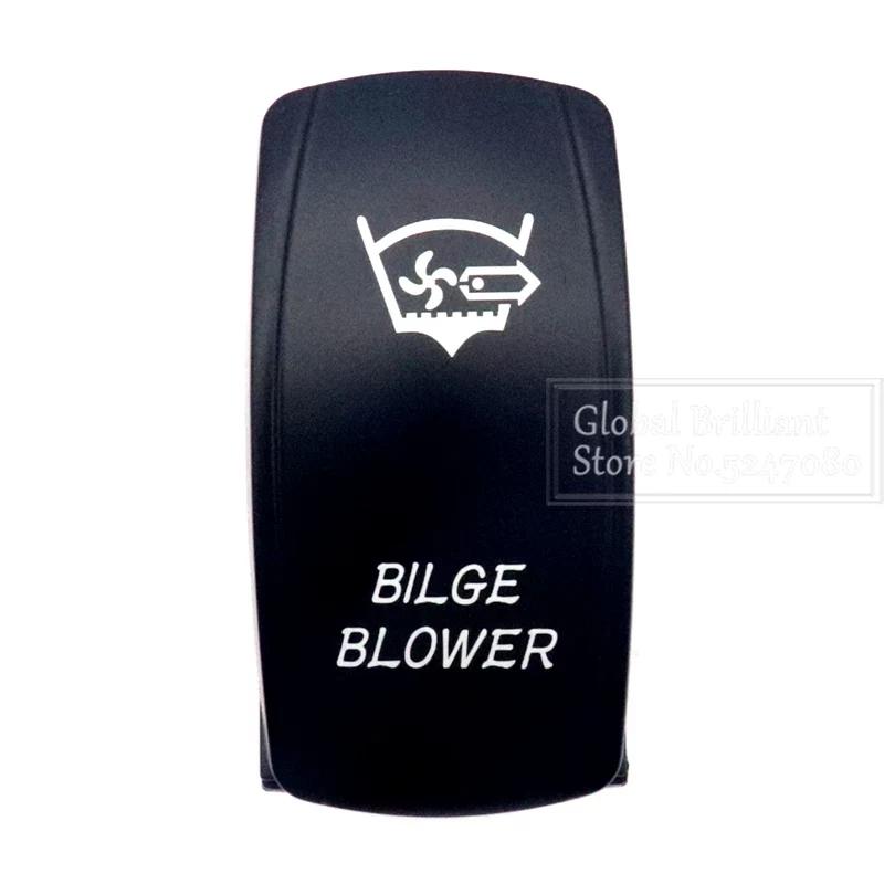 For Car Truck Marine 12V/20A 24V/10A Boat Rocker Switch Toggle 5Pin SPST / 7Pin DPDT ON-Off Switch with LED Light