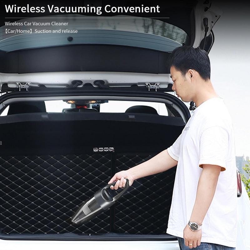 Car Vacuum Cleaner Dry And Wet High Power Portable Vacuum Cleaner Easy To Clean Mini Portable Wet Dry Car Vacuum Cleaner