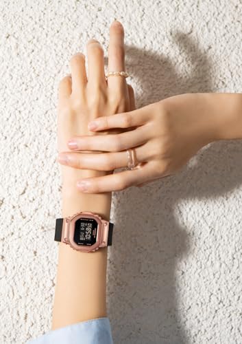 Casio] Watch G-Shock [Genuine Japan] Midsize Metal Covered GM-S5600UPG-1JF Ladies Pink Gold