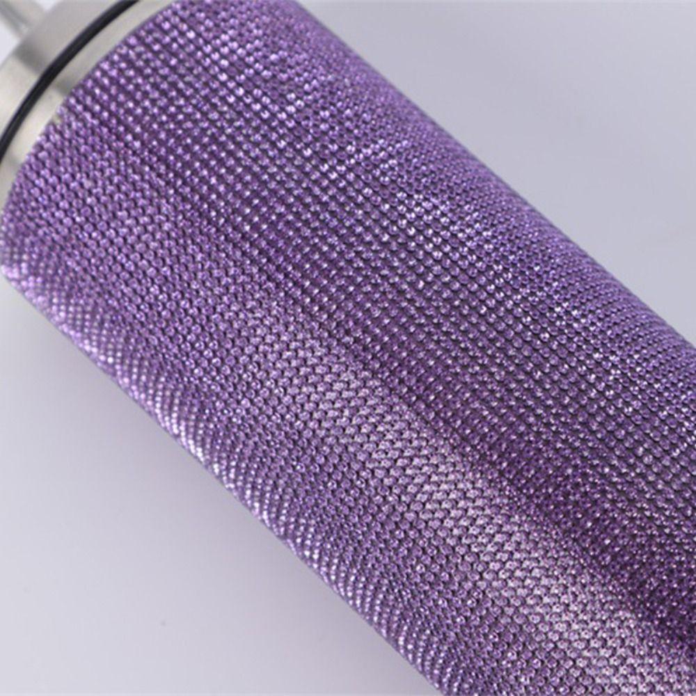 Bling Glitter Coffee Travel Mug Leopard Print Vacuum Flasks Drinkware Straight Tumbler Lovers