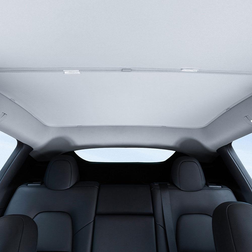 Sun Roof Shade Ultraviolet Isolation Front & Rear Top Glass Window Roof Shade for Tesla Model 3 2025 Front Rear Sunroof