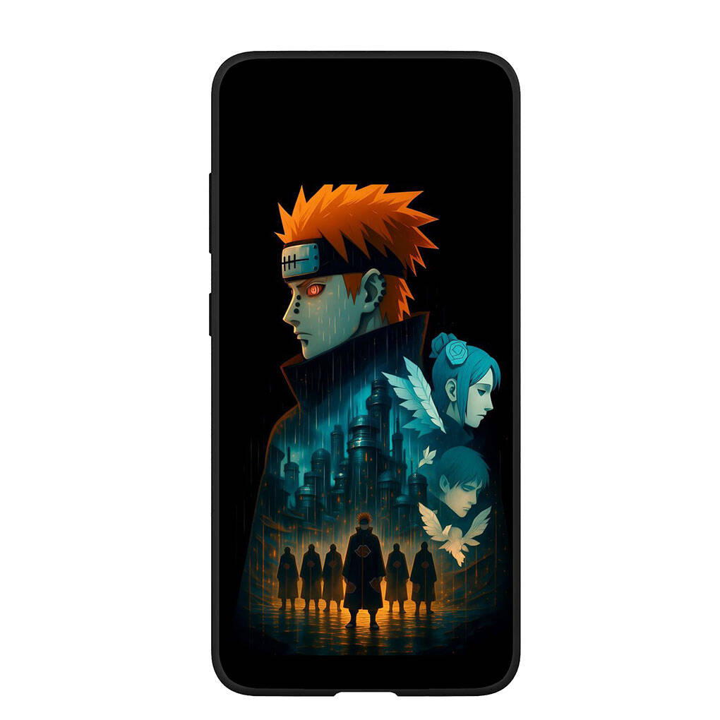 Case for iPhone 17 15 16 Plus Xiaomi Poco X7 X6 F8 F7 M8 C85 C75 C71 Redmi Note 14 12 11 13 Pro Max A4 14C 13C 15C Pain Comics Narutos Akatsuki Cover