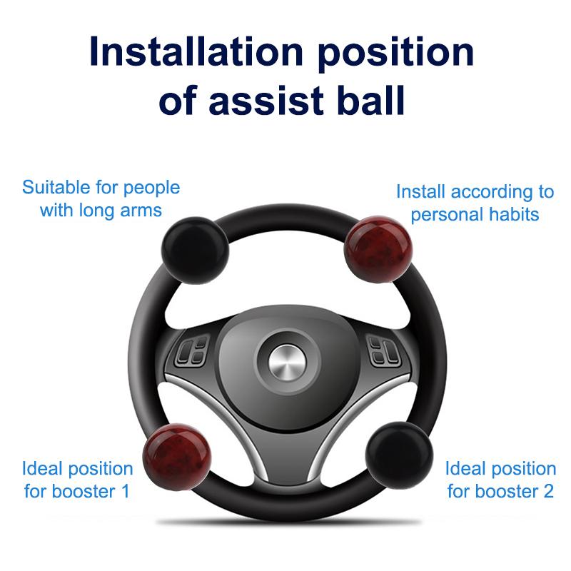 Universal Steering Wheel Booster Car Turning Steering Wheel Ball Handle Car Turning Steering Wheel With Spinner Knob