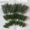 10pcs Pine Branches Artificial Fake Plant Artificial Flower Branch Christmas Party Decoration DIY Accessories Bouquet Gift Box