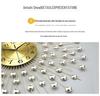 Trendy European Iron Art Living Room Wall Clock: Stylish Home Quartz Timepiece