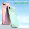 For iPhone 16E SE4 2025 Case Plating Silicone Bumper Soft TPU Back Cover Shockproof Phone Case for Apple iPhone 16E iPhone 16E S