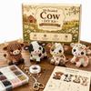 Cute Design Bead Weaving Kit Tiny Beads Handmade Bead Art Kit 3D Beaded Ornament Set  Gift Giving
